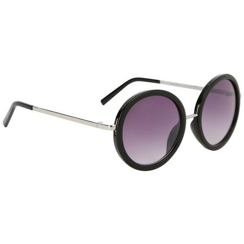 French Connection Womens Bold Round Sunglasses