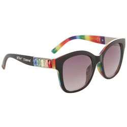 Betsey Johnson Womens Multi-Color Stem Sunglasses