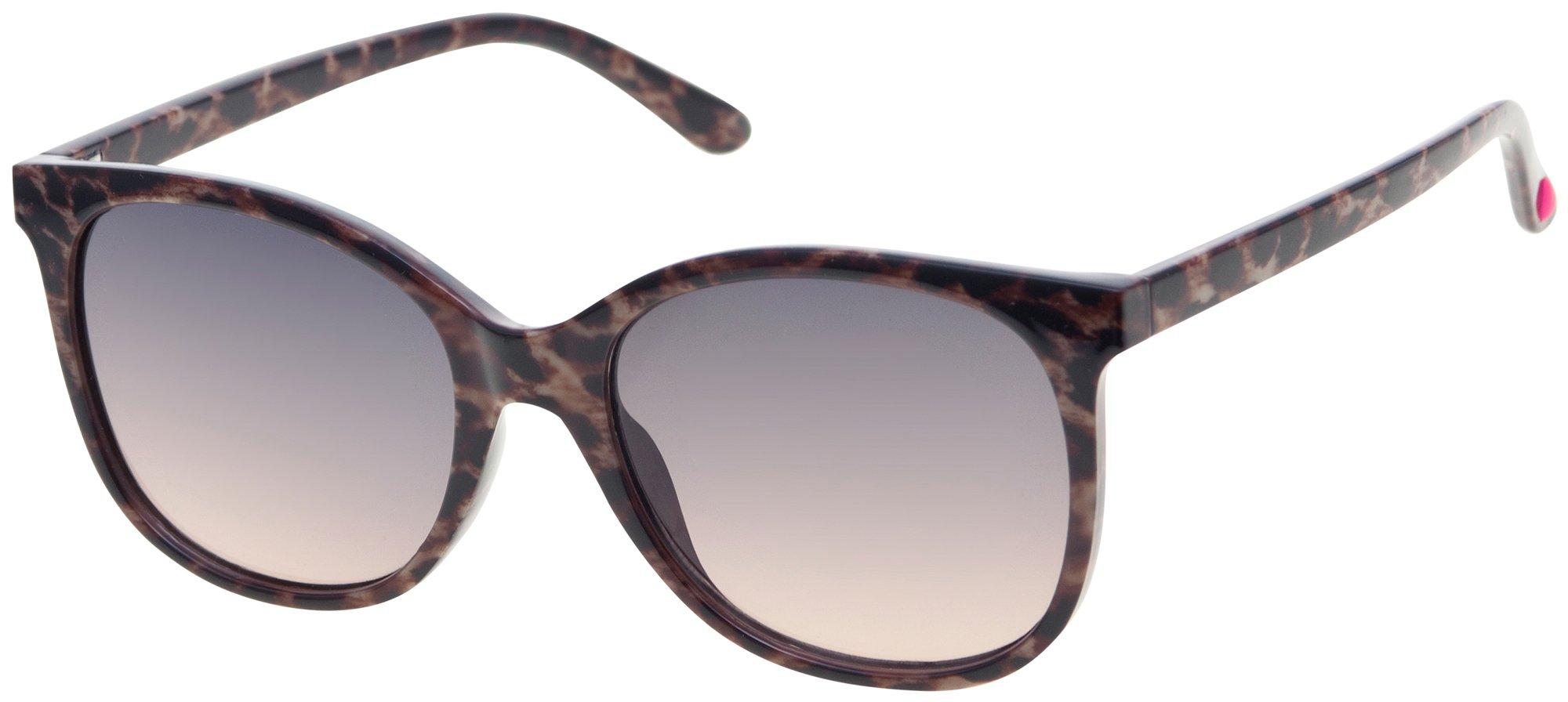 Womens Round Tortoise Sunglasses