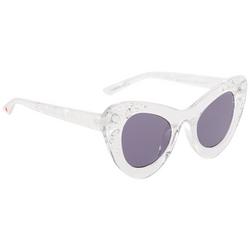 Womens Rhinestone Cateye Sunglasses