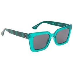 Womens Translucent Frame Cateye Sunglasses