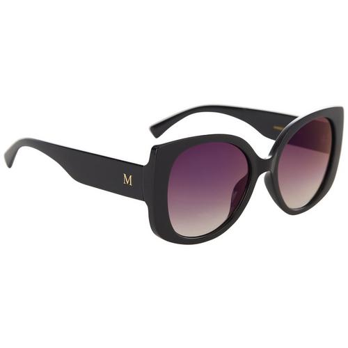 Martha Stewart Womens Thick Frame Cateye Sunglasses