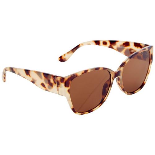 Jones New York Womens Tortoiseshell Cat Eye Sunglasses