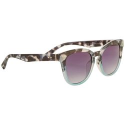 XOXO Womens Square Tortoiseshell Sunglasses
