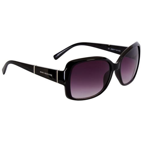 Jones New York Womens Oversized Rectangular Sunglasses