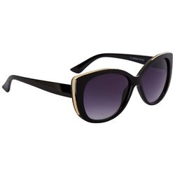 Jones New York Womens Solid Cat Eye Sunglasses