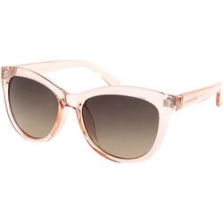 Jones New York Womens Wayfarer Translucent Frame Sunglasses