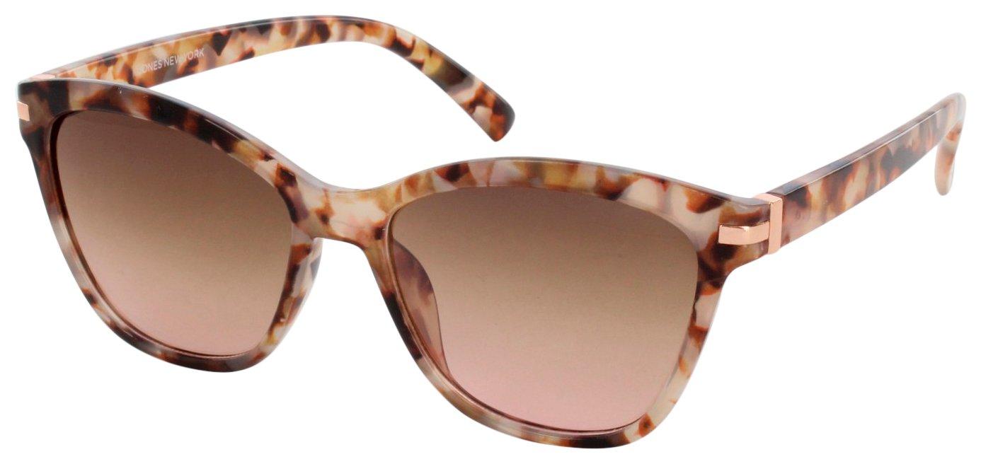 Jones New York Womens Square Tortoiseshell Sunglasses