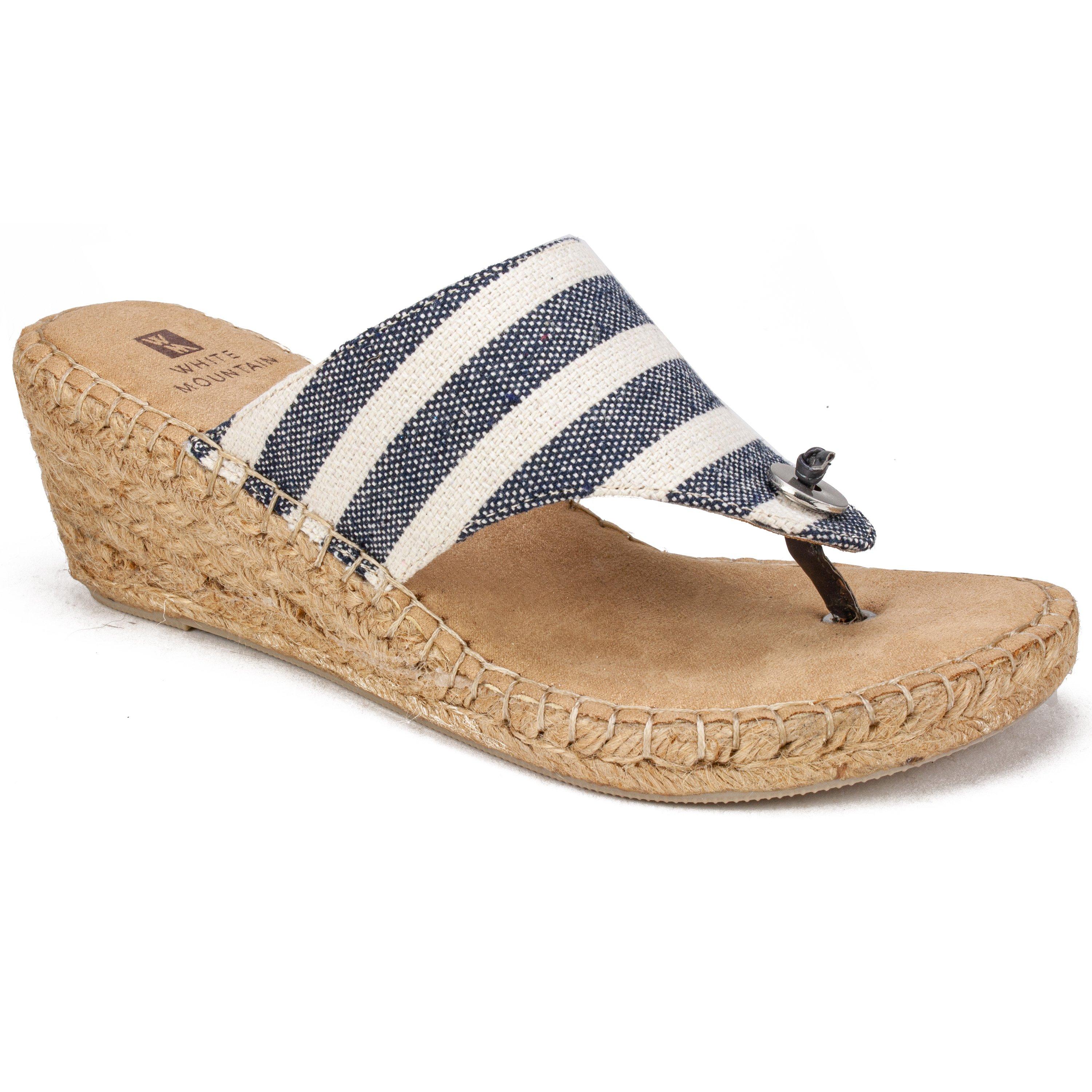 Womens Beachball Wedge Sandals