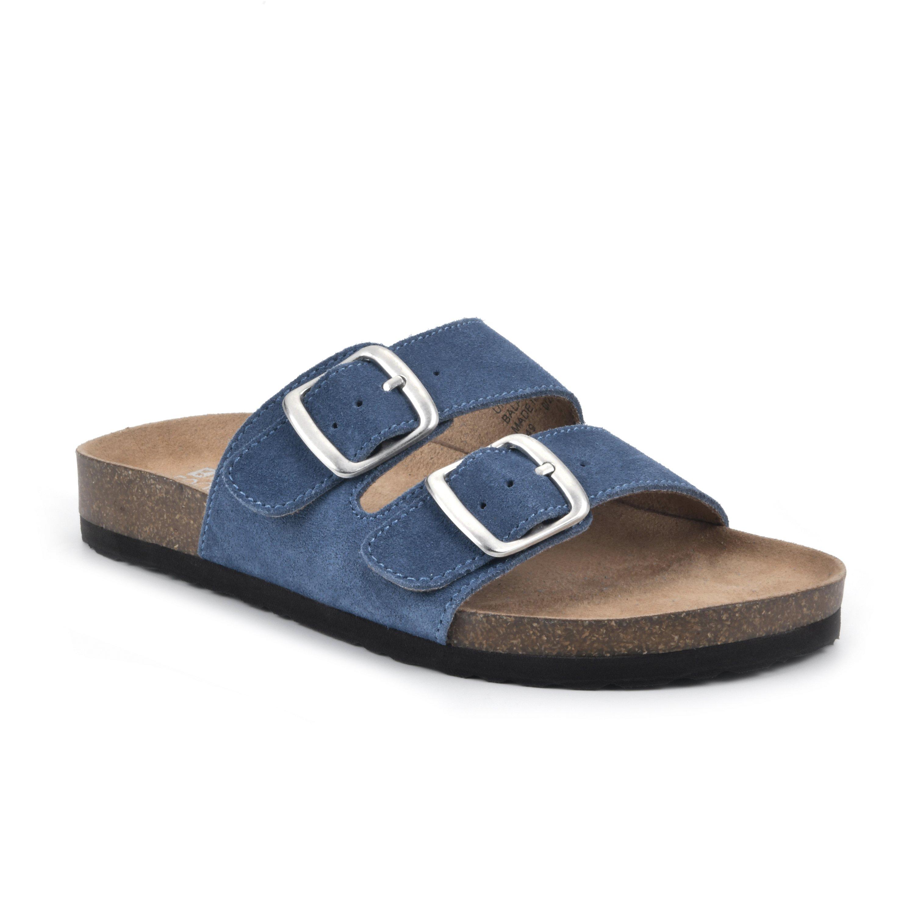 White Mountain Womens Helga Slip On Sandals