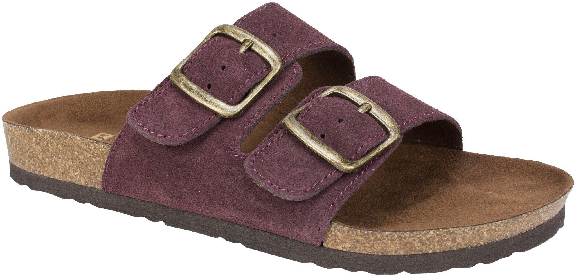 White Mountain Womens Helga Buckle Sandals