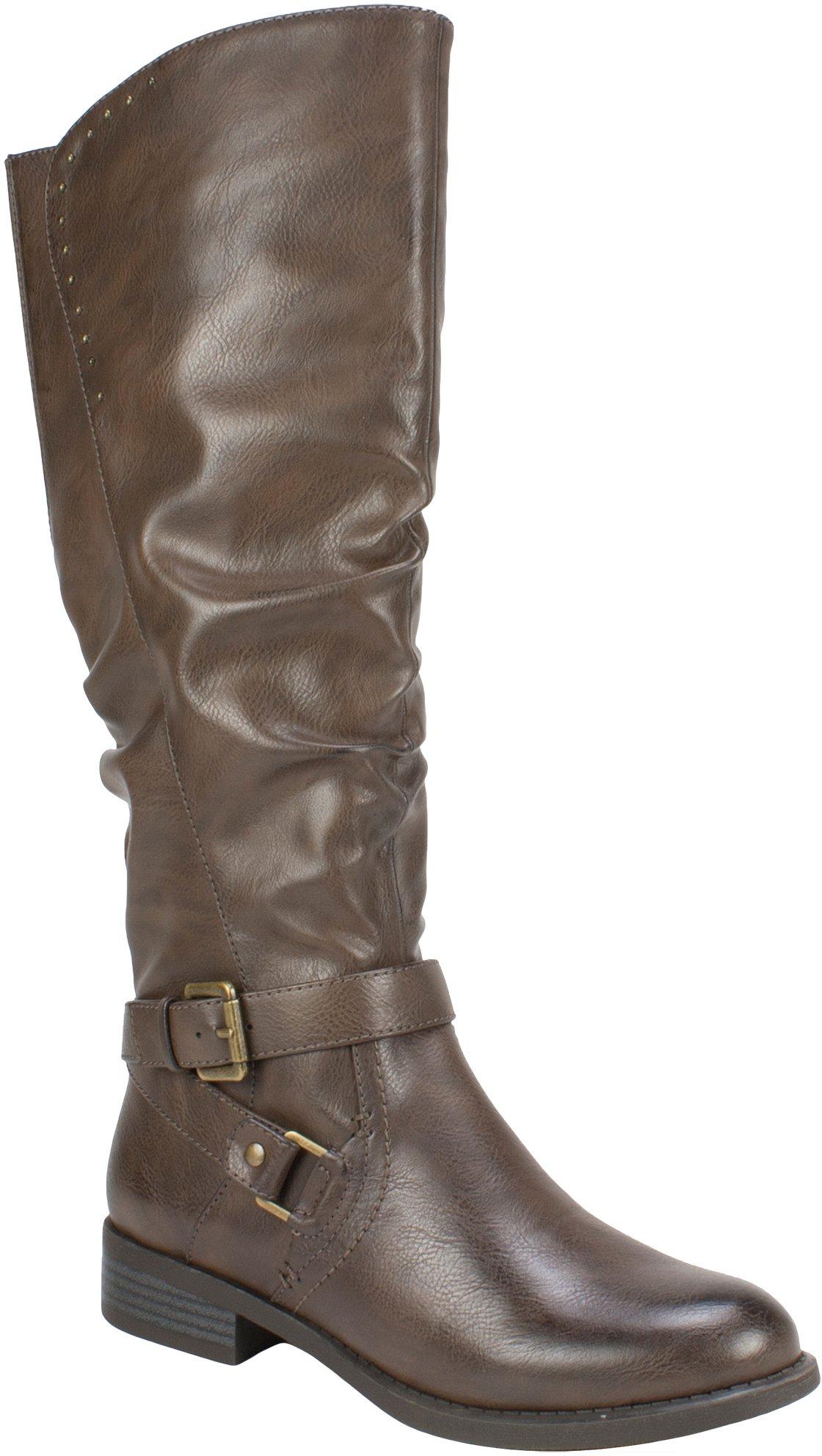 wide calf tall boots