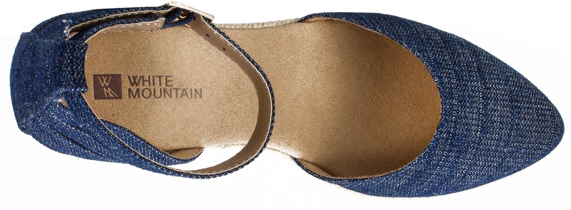 white mountain cisco espadrille wedge sandal