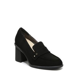 DR SCHOLLS Womens Rumors Heeled Loafers