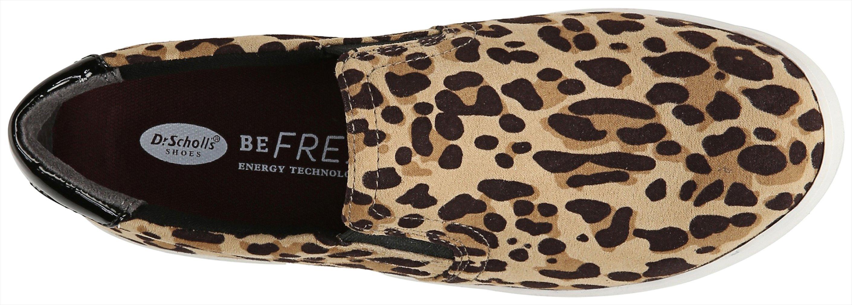 dr scholl's leopard slip on