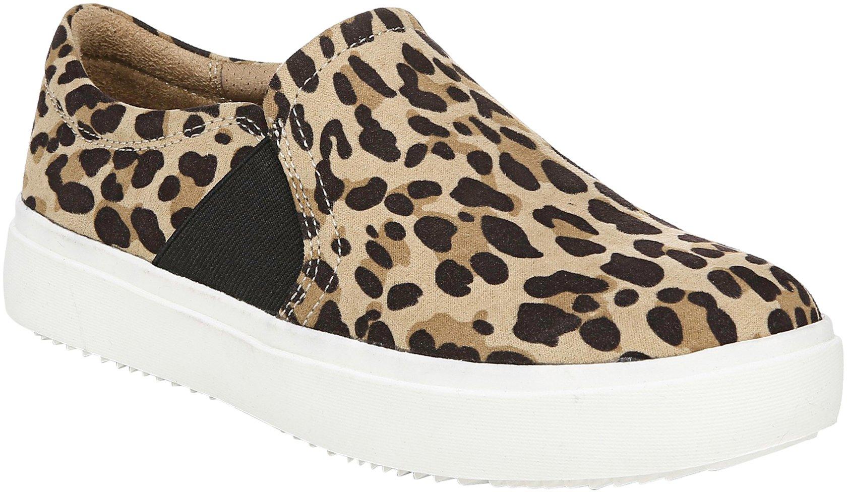 womens leopard slip on shoes