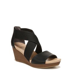 Dr. Scholl's Womens Barton Band Strappy Wedge Sandals