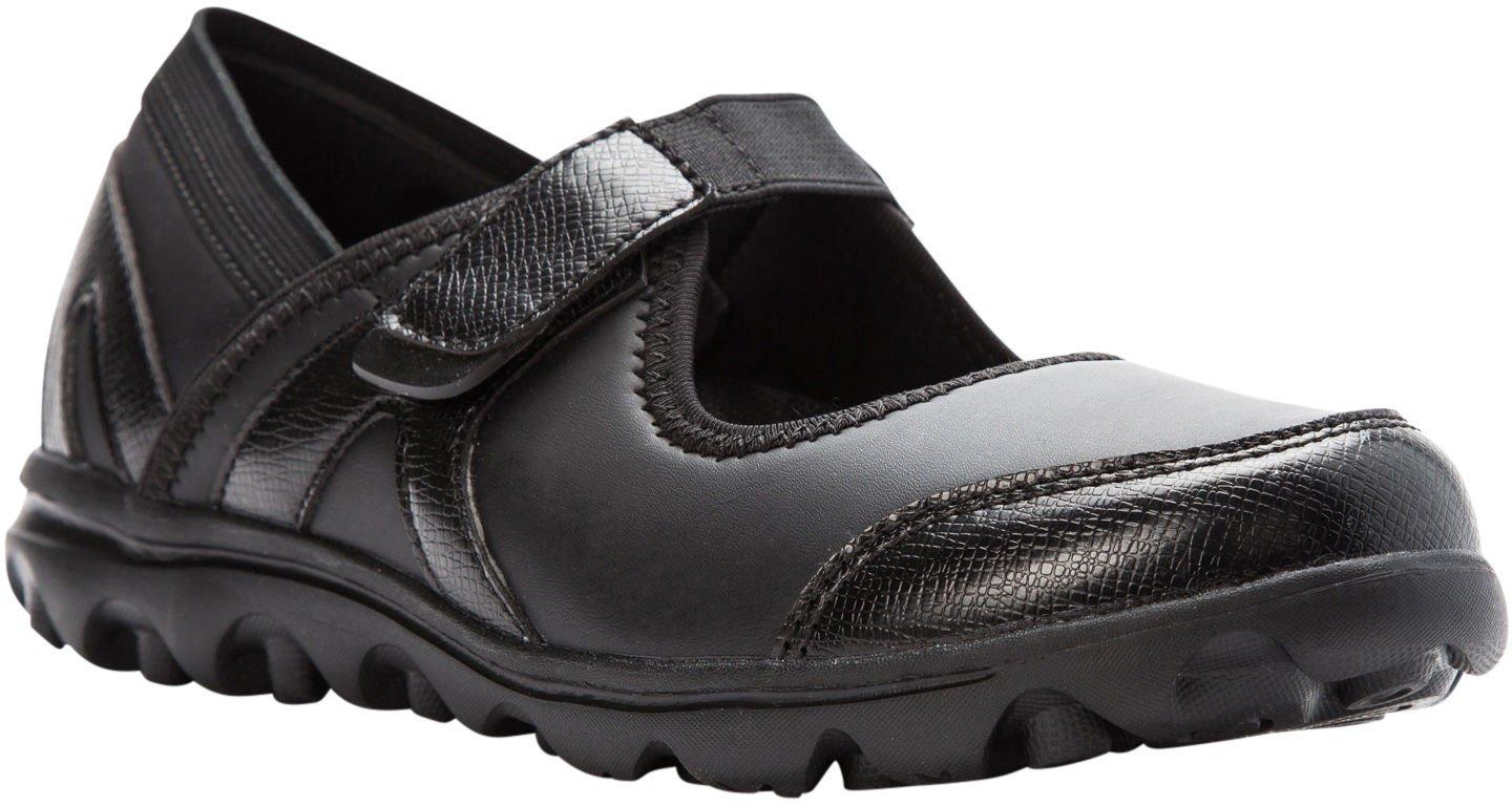 Propet USA Womens Onalee Black Mary Jane Shoes