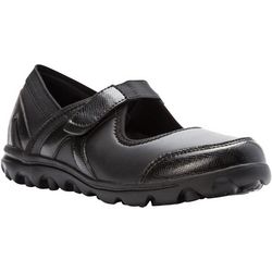 Propet USA Womens Onalee Black Mary Jane Shoes
