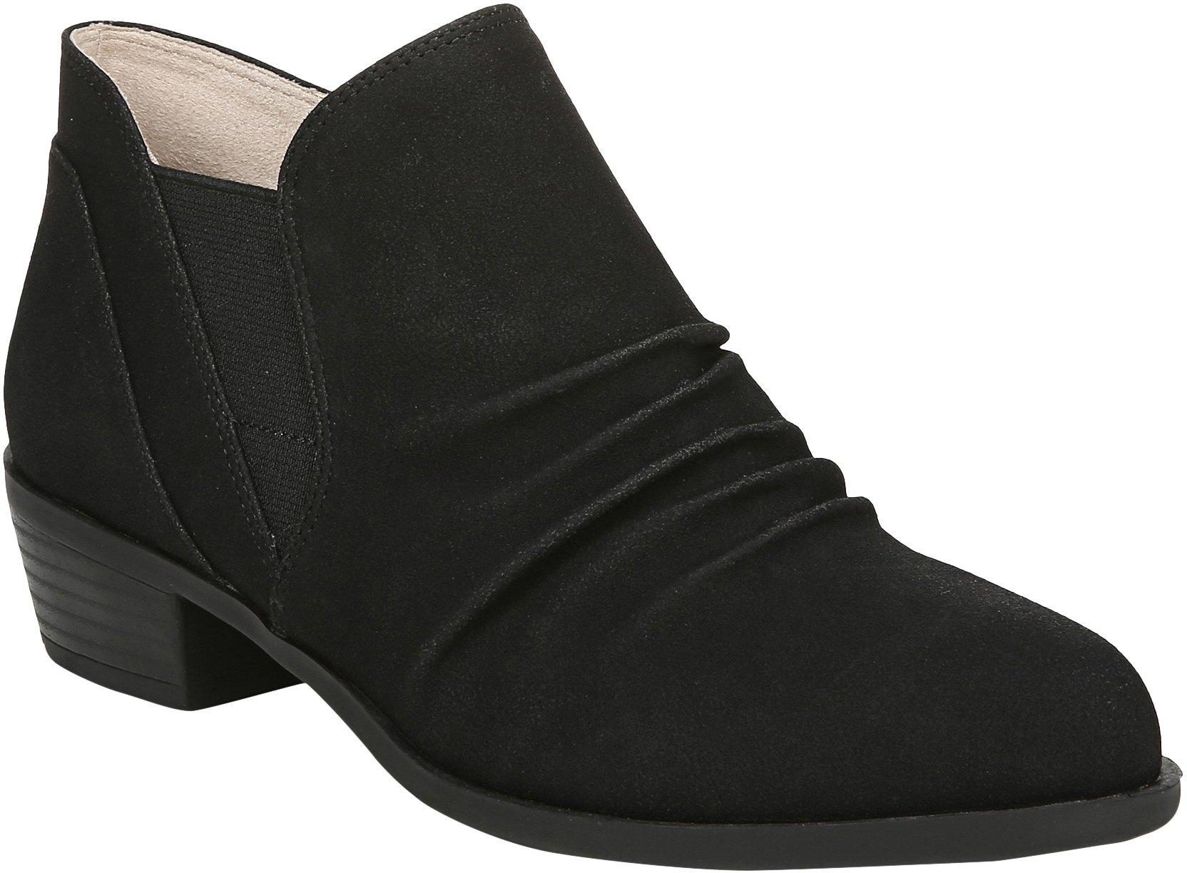 Womens Aurora Ruched Booties