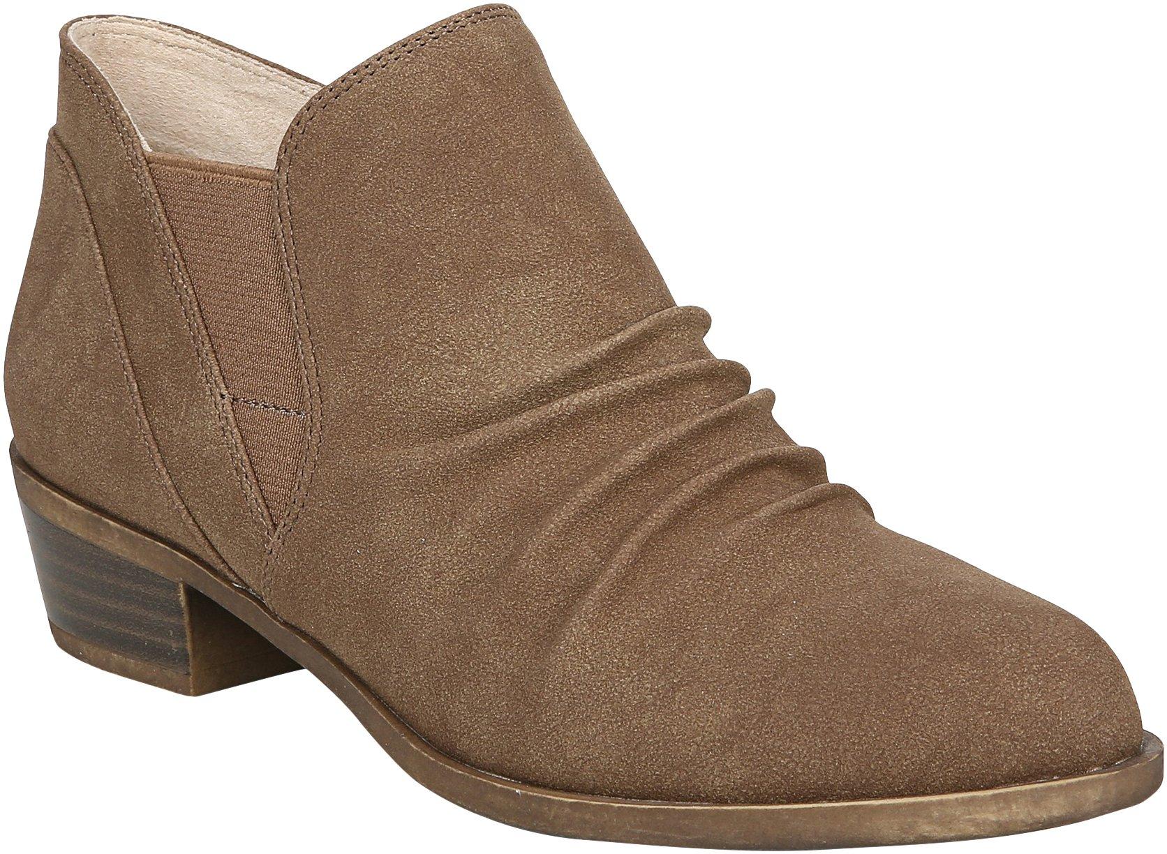 Womens Aurora Ruched Booties