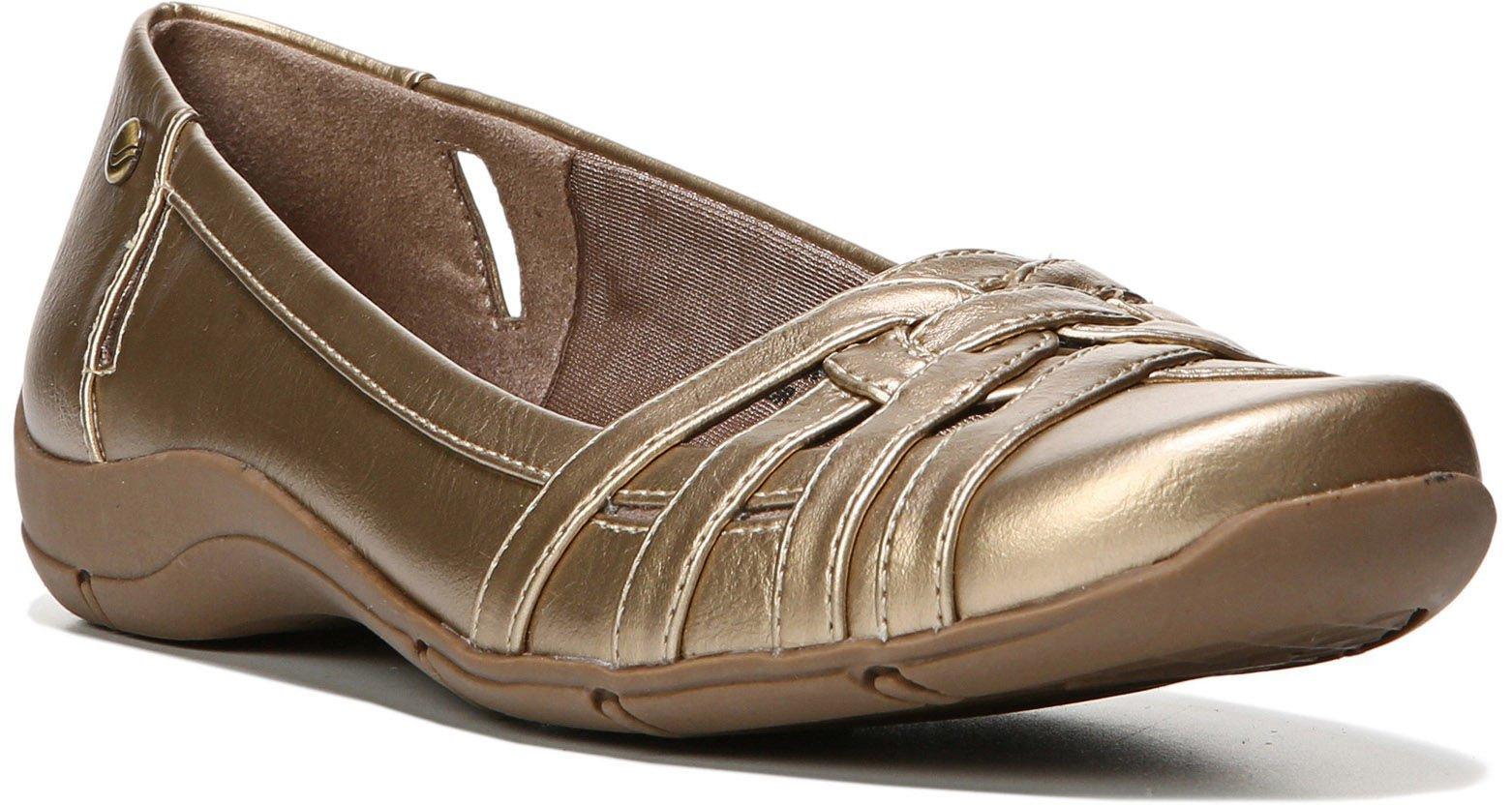 lifestride brown loafers