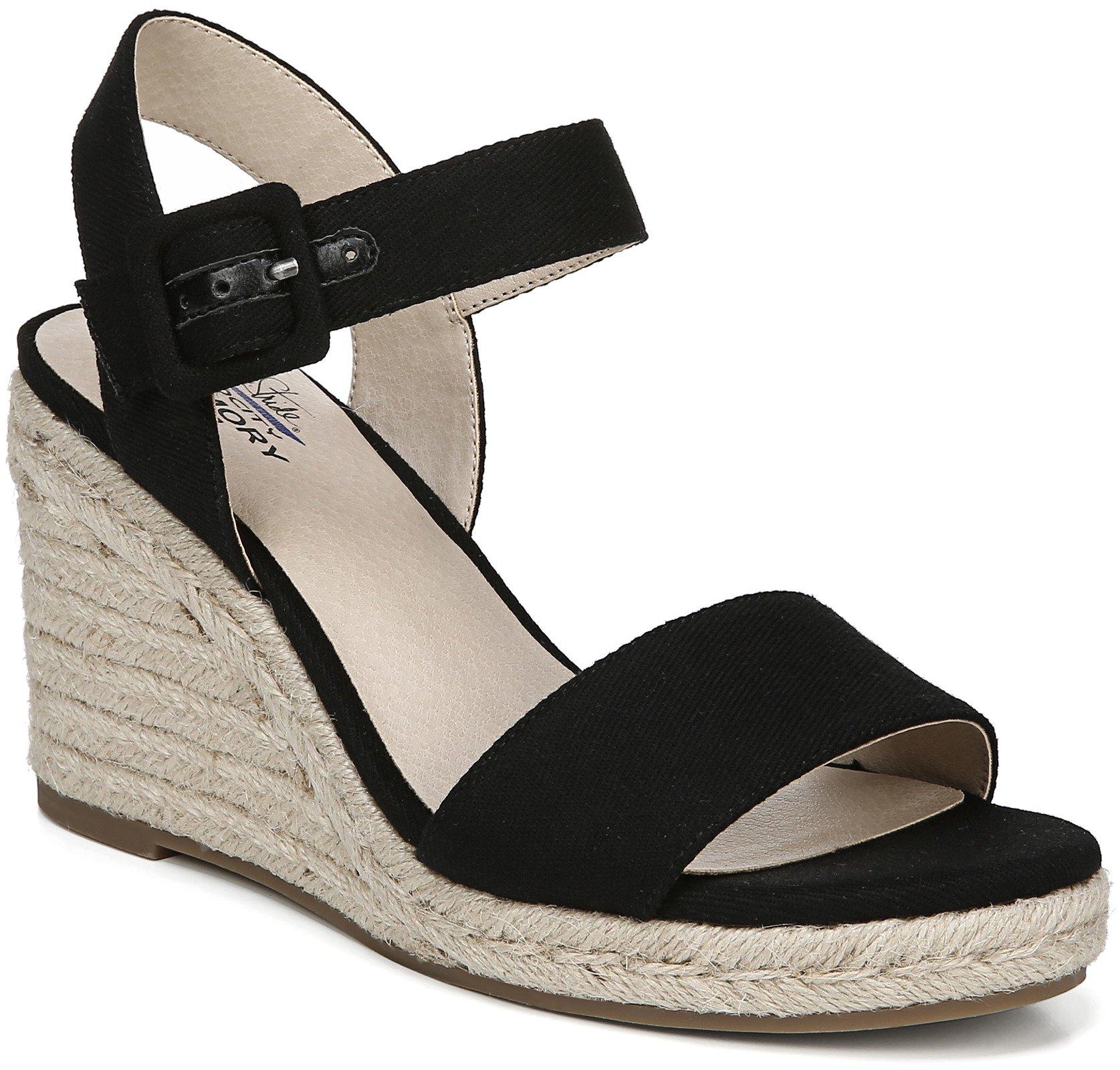 lifestride tango espadrille wedge sandal