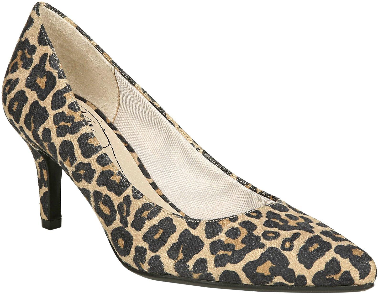 lifestride leopard pumps