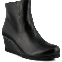 Spring Step Womens Ravel Pull On Wedge Bootie