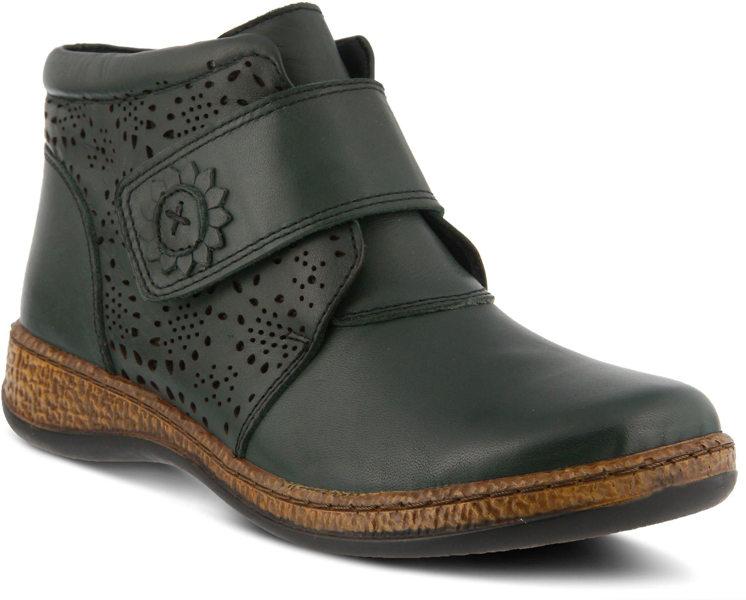 Spring Step Womens Souzala Leather Bootie