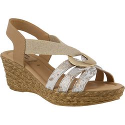 Spring Step Womens Misi Wedge Sandals