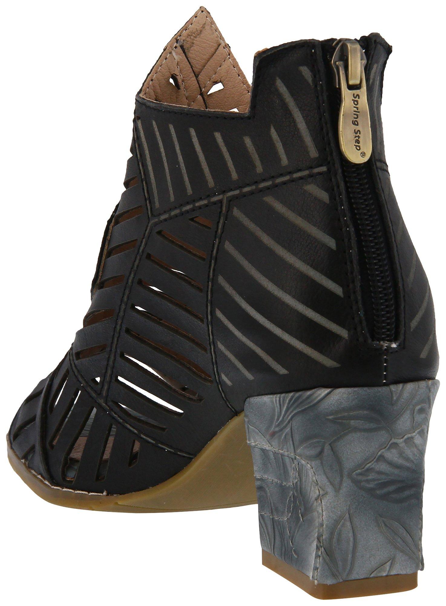 spring step lilou wedge bootie