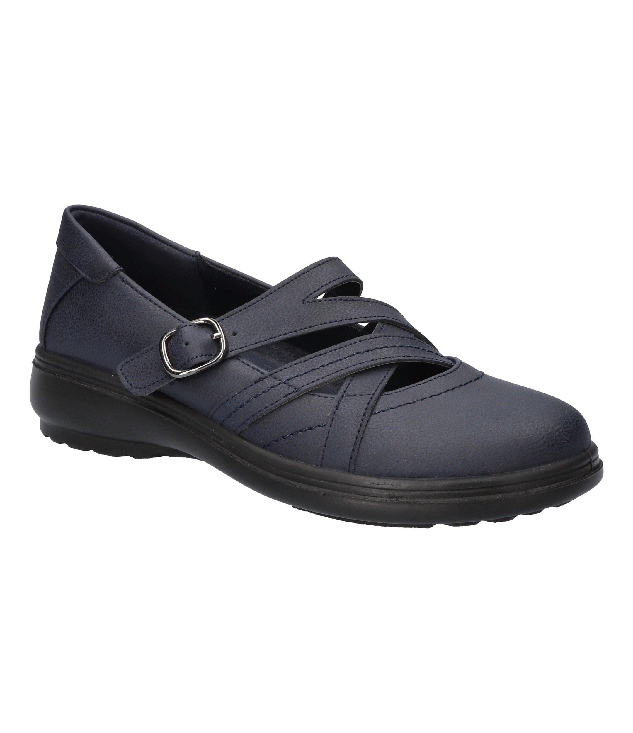 Easy Street Womens Wise ManMade Flats