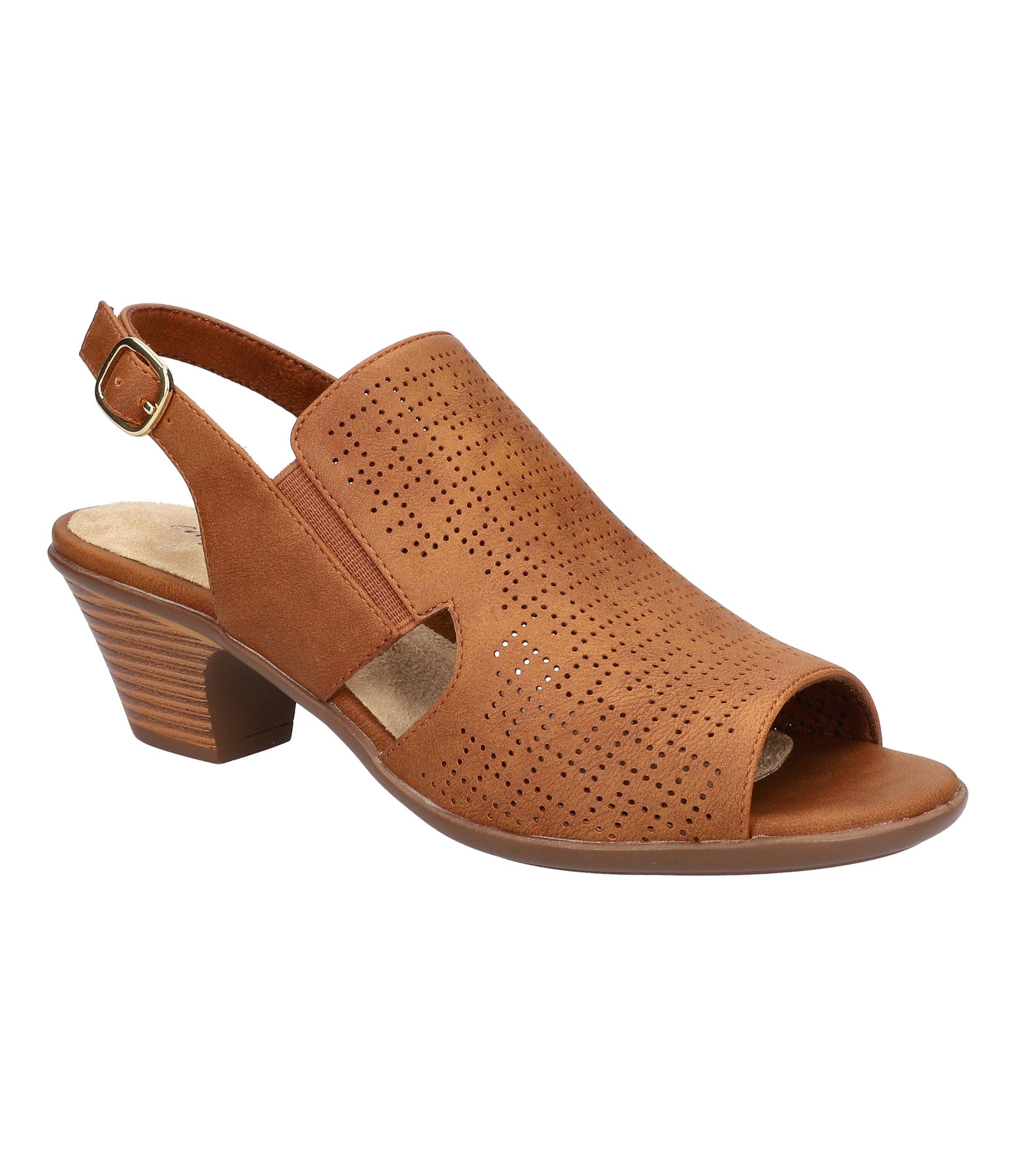Easy Street Womens Zelma Adjustable Slingback Sandal