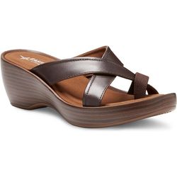 Eastland Womens Willow Wedge Sandals