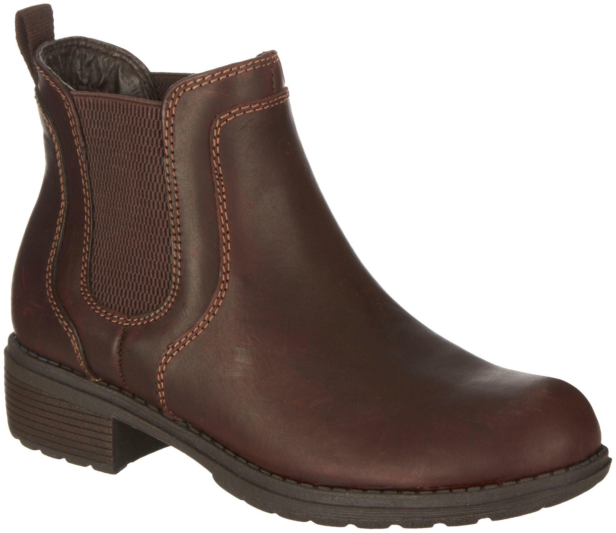 Eastland Womens Double Up Ankle Boots