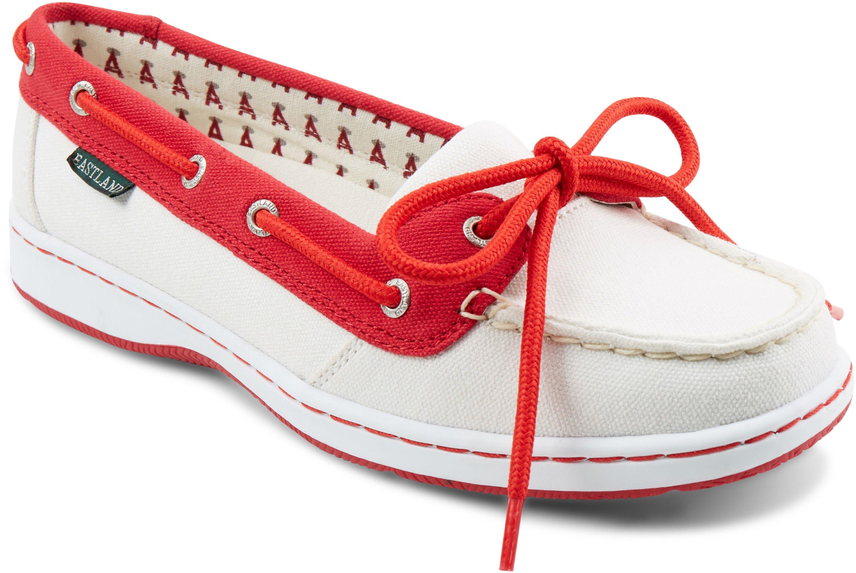 Los Angeles Angels Womens Boat Shoes