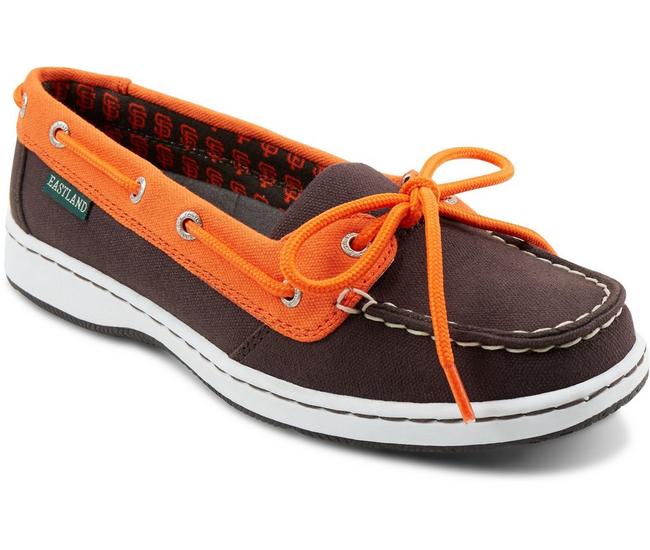 Women's St. Louis Cardinals Eastland Red Sunset Boat Shoes