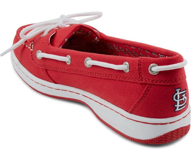St Louis Cardinals Mens Boat Shoes by Eastland
