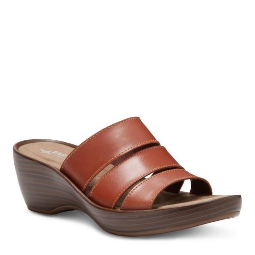 Eastland Womens June Strappy Wedges
