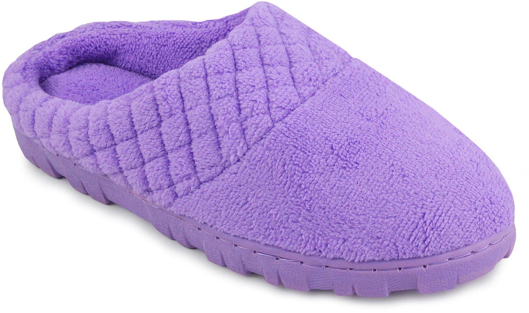 Muk Luks Womens Quilted Clog Slippers