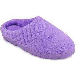 Womens Quilted Clog Slippers