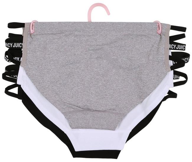 Juicy Couture Juniors 3-Pc. Caged Sides Seamless Hipster Set