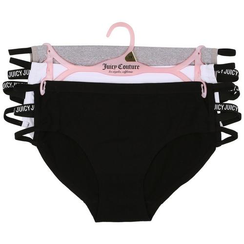 Juicy Couture Juniors 3-Pc. Caged Sides Seamless Hipster