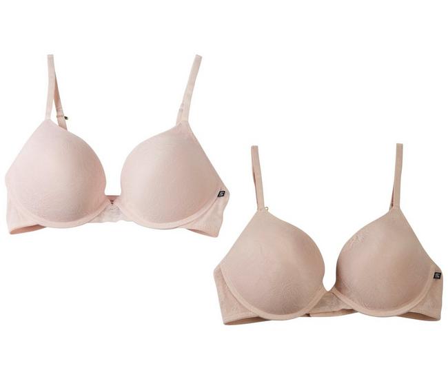 Buy Women's Hanes Solid Padded Underwire T-shirt Bra with Hook and Eye  Closure Online
