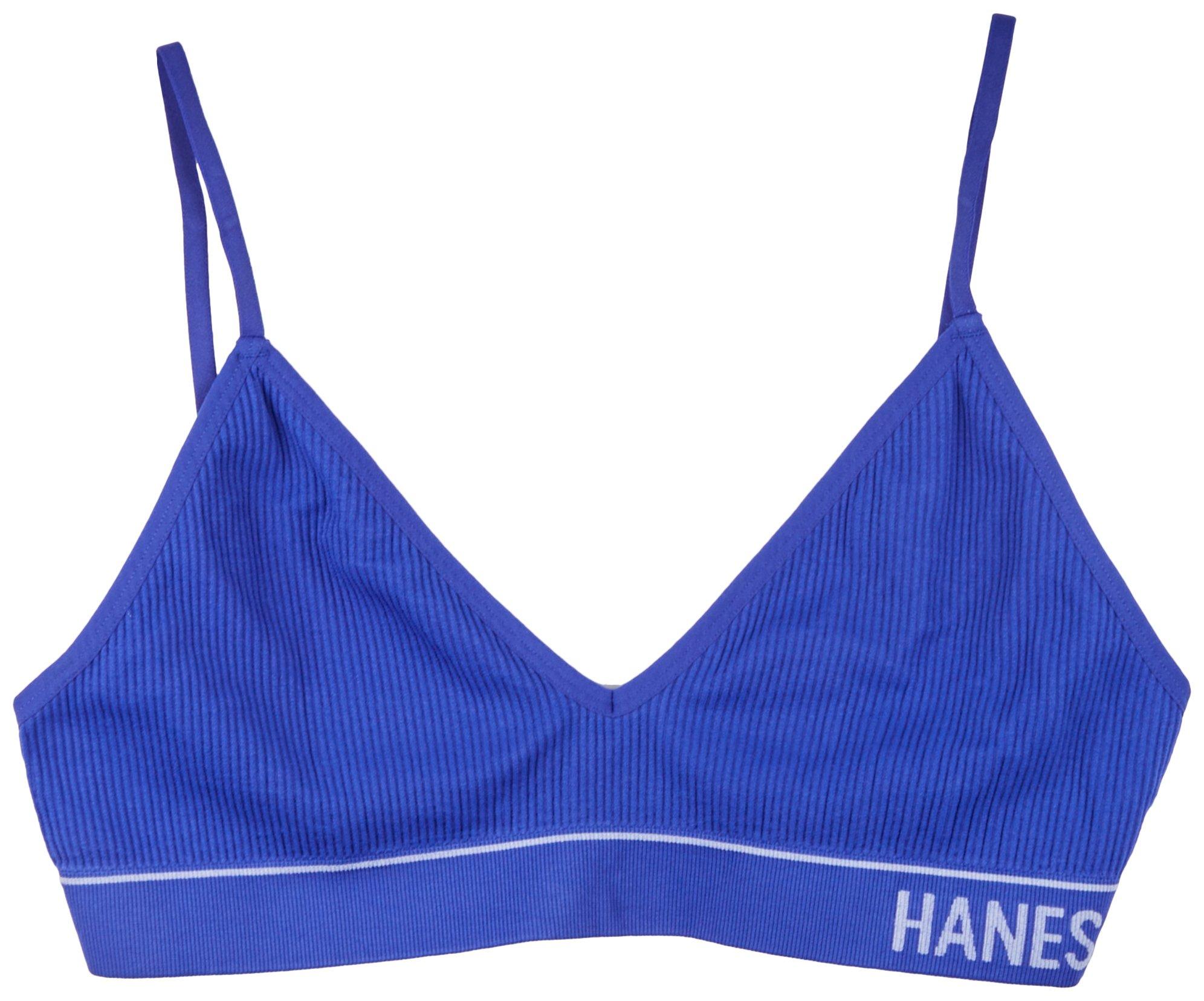 Hanes Womens Seamless Triangle Wirefree Bralette MHB005