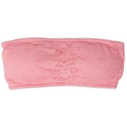 Juniors Royalty Lace Overlay Stretch Bandeau Bra