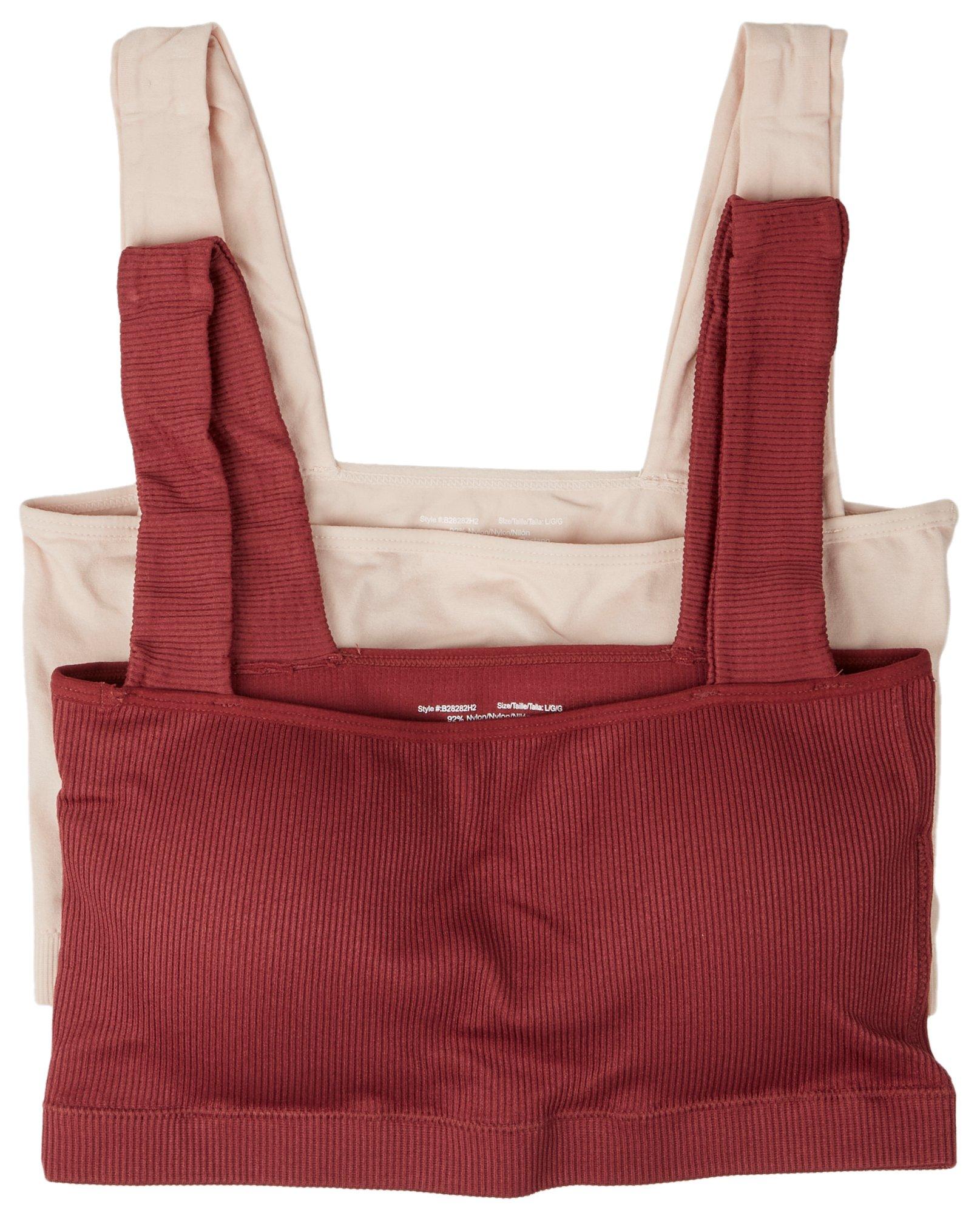 2-Pc. Juniors Seamless Strap Tube Bandeau Bra Set