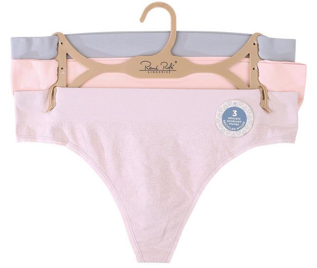Jessica Simpson Women's Seamless Bikini Panty, 3 Pack 