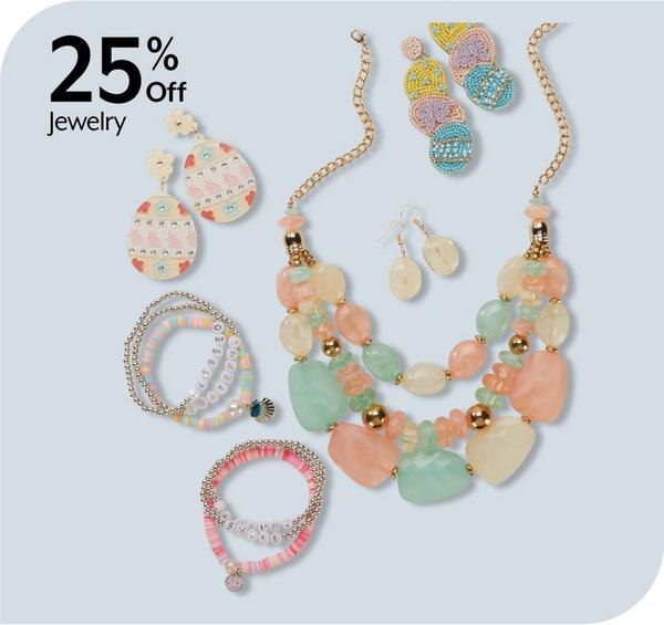25% Off Jewelry for women